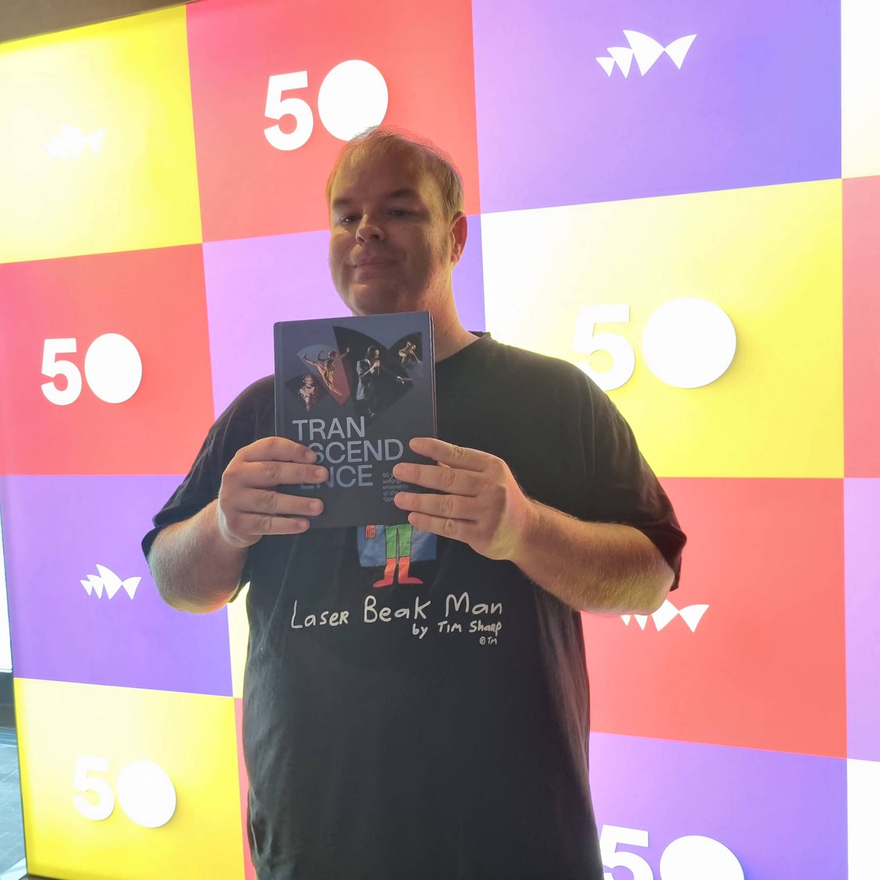 Tim included in Transcendence the book celebrating the 50th birthday of the Sydney Opera House