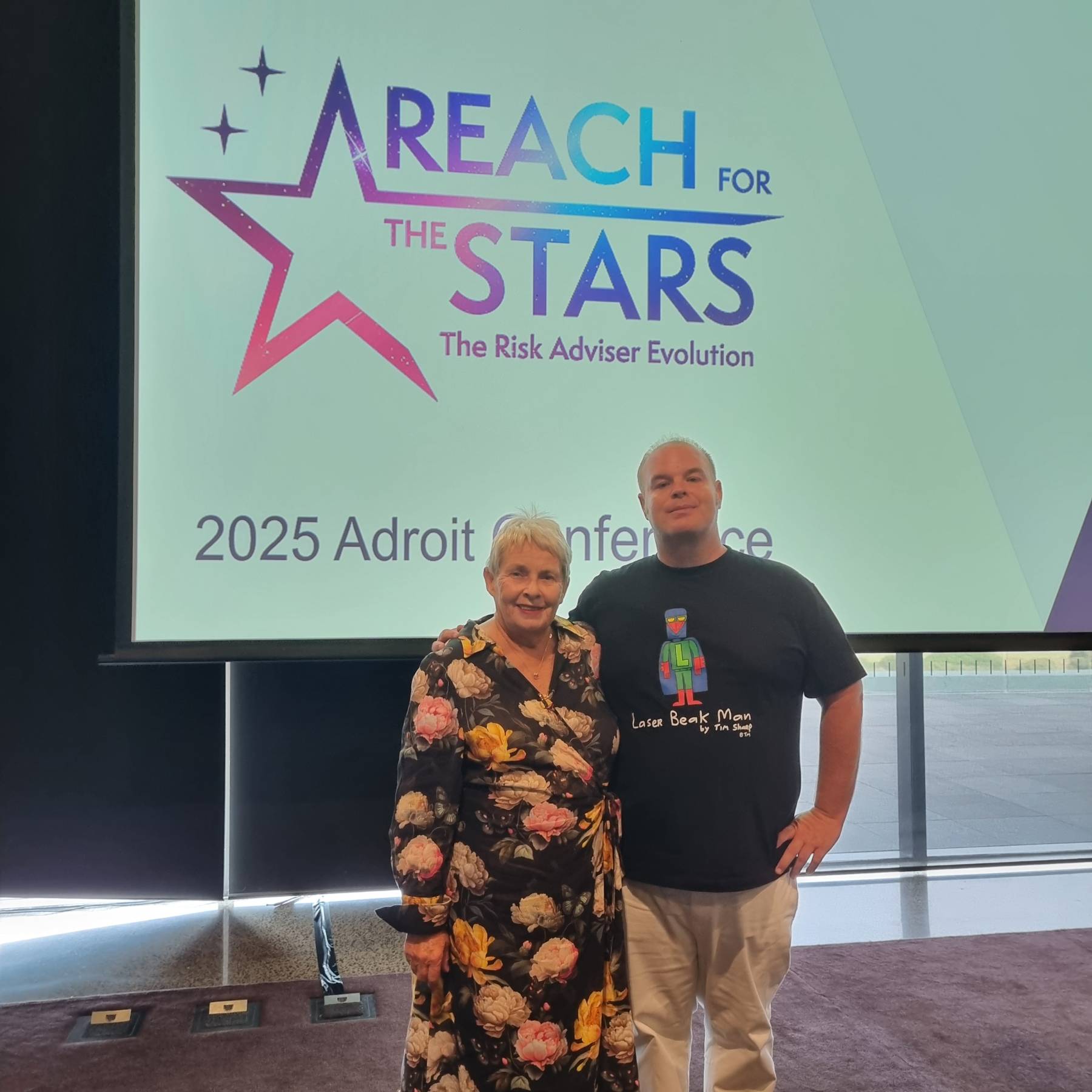 Torquay Victoria 2025 for the Reach for the Stars Adroit conference.  Another standing ovation.